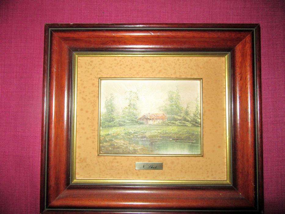 Vintage Frame with Author's Name