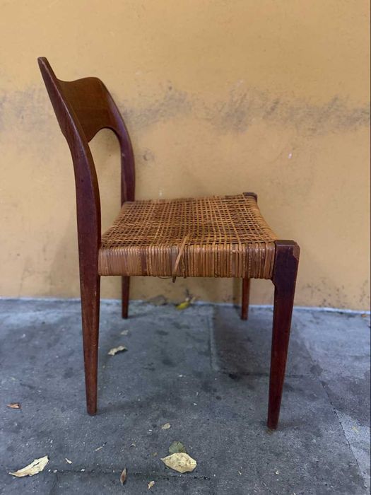 Krzesło teak DANISH DESIGN Niels O. Moller Mid Century Vintage