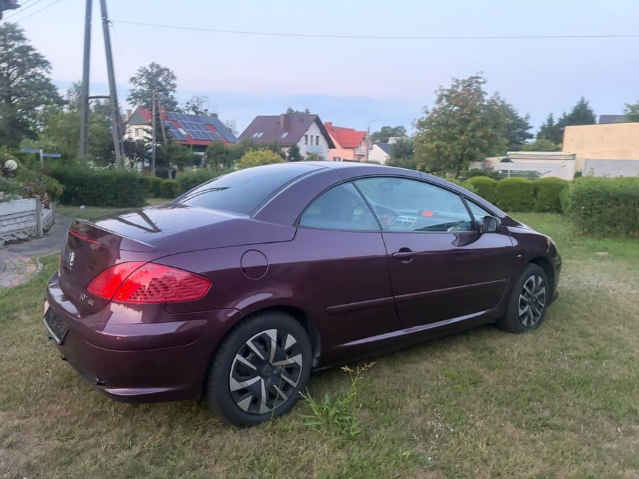 Peugot 307 cabrio 137 tys km wzorowy stan