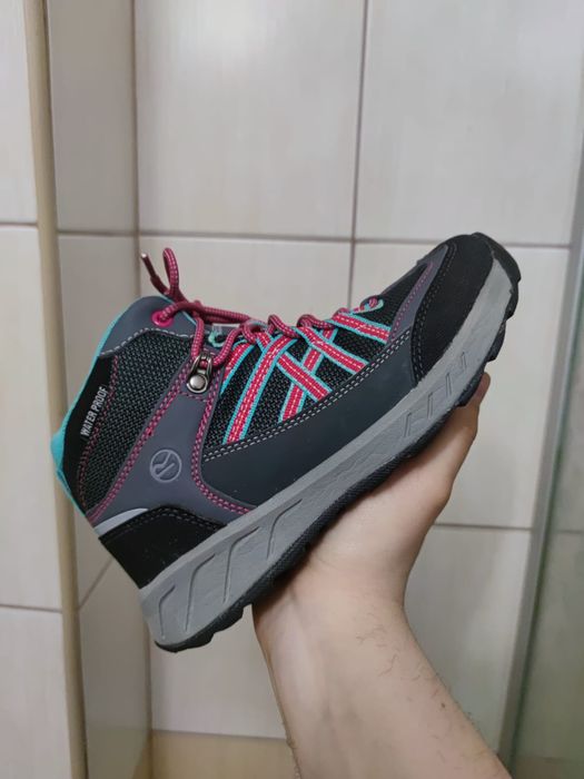 buty 33 trekkingowe Regatta Samaris mid outdoors szare siwe cz