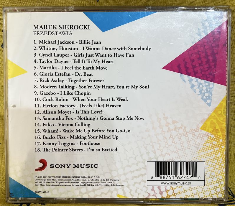Marek Sierocki Przedstawia I love 80 CD