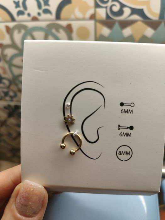 Kolczyki Coach Piercing zestaw kolczyków