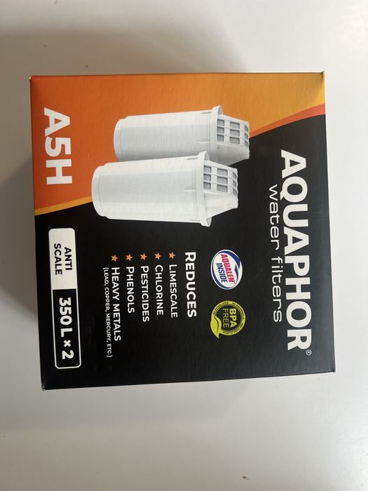 Комплект змінних фільтрів - картриджів Аквафор А5Н (2 шт)