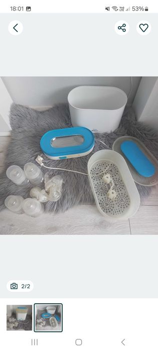 Wyparzacz do butelek Philips Avent 3 w 1