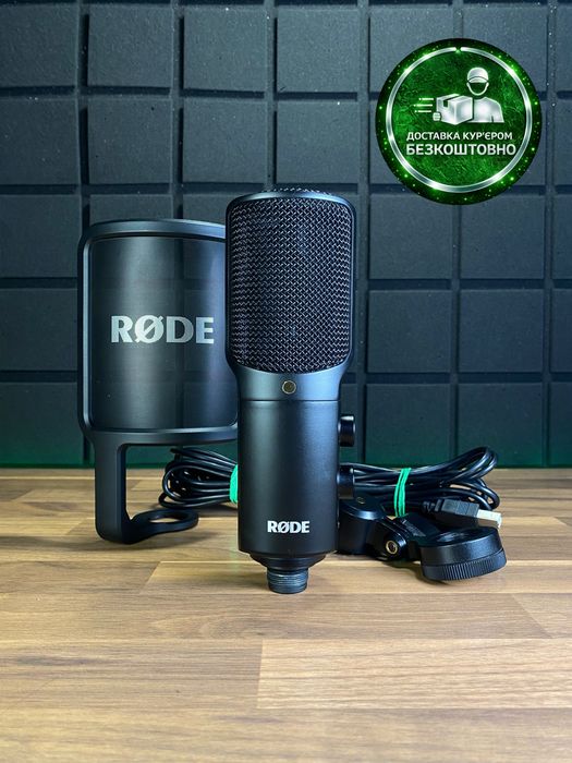 Rode NT-USB (Доставимо кур’єром — БЕЗКОШТОВНО!)