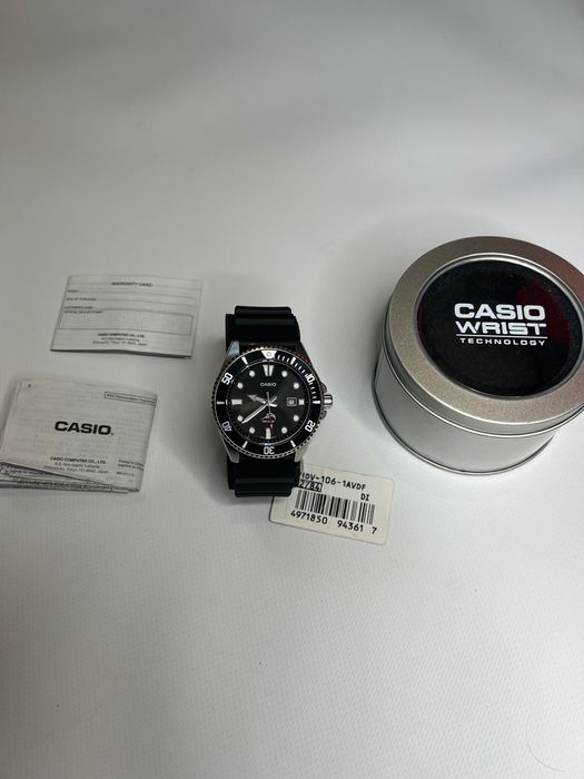 Годинник Casio MDV-107-1A1VEF original , часы Касио оригинал