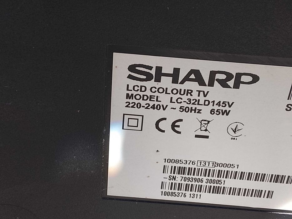 Telewizor Sharp 32 cale - sprawny brak pilota / Polecam