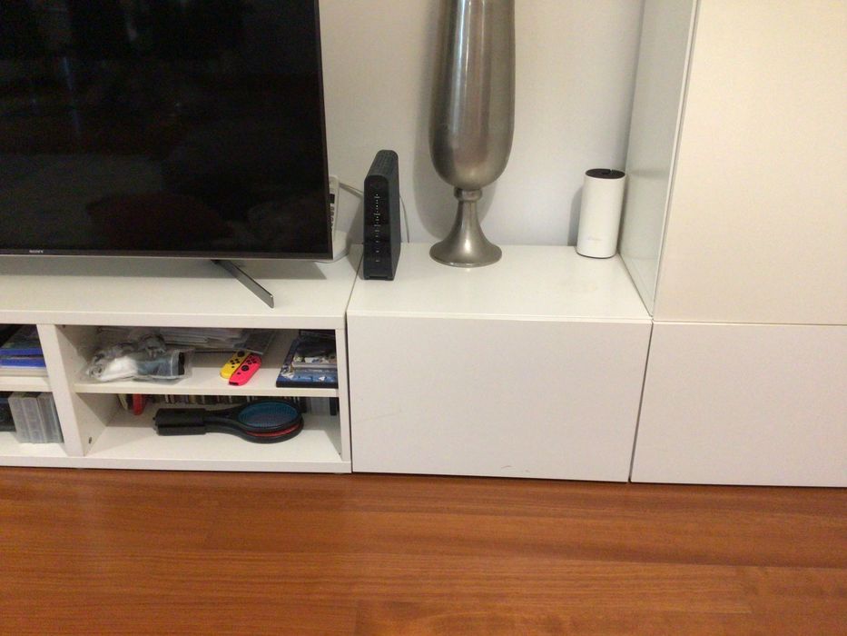 Movel TV Ikea, 5 módulos Besta