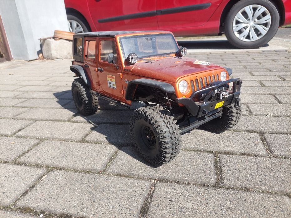 Axial SCX10 crawler Flysky Fusion SE