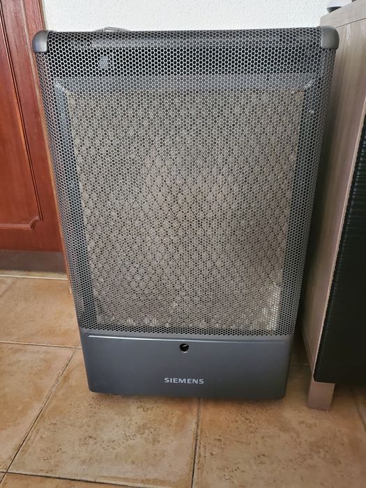 Aquecedor a gás com garrafa