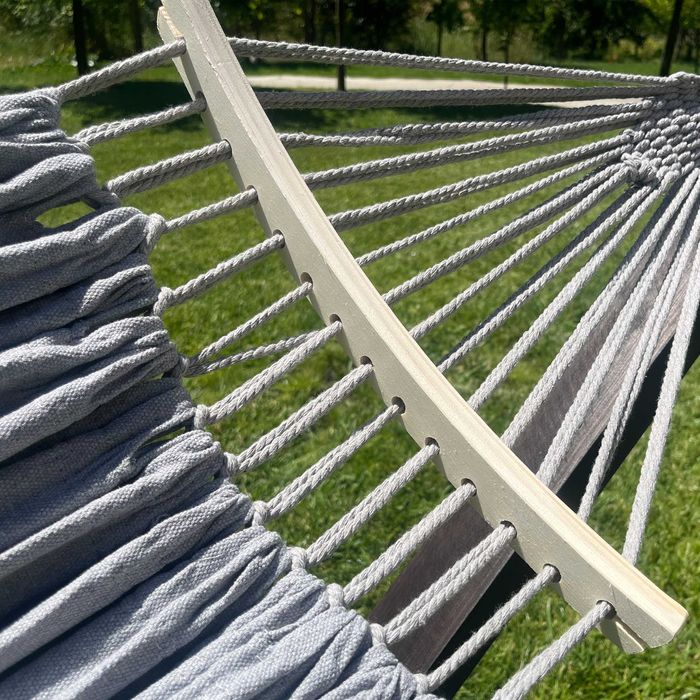 Zestaw Stelaż + Hamak 2os Boho komplet przenośny Comfort Zone 200 KG