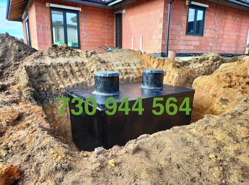 Zbiornik Betonowy Szambo Betonowe Szamba Zbiorniki na Deszczówkę ATEST