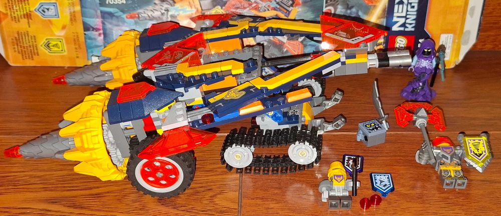 LEGO Nexo Knights 70354 Huk Axla 100% KOMPLETNE Kraków Bieńczyce