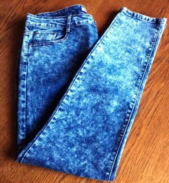 VAVELL jeansy marmurki pas 49 do 112cm 5XL/50 hit