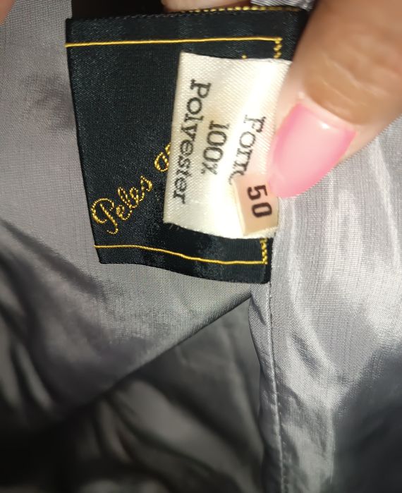 Casaco pele genuína