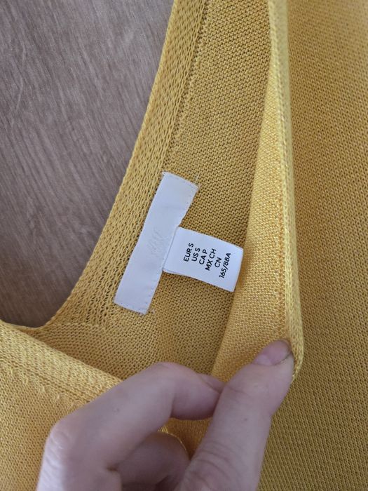 Sukienka ażurowa  H&m r.S
