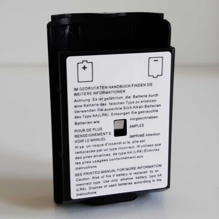 Tampa Nova Suporte 2 Pilhas AA p/ Comandos Xbox 360