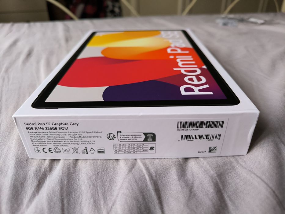 Redmi Pad SE 11 4+128GB 11" 90Гц Snapdr 680 8000мАг WiFi планшет