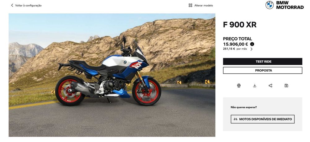 Bmw F 900 XR - 900 km full pack