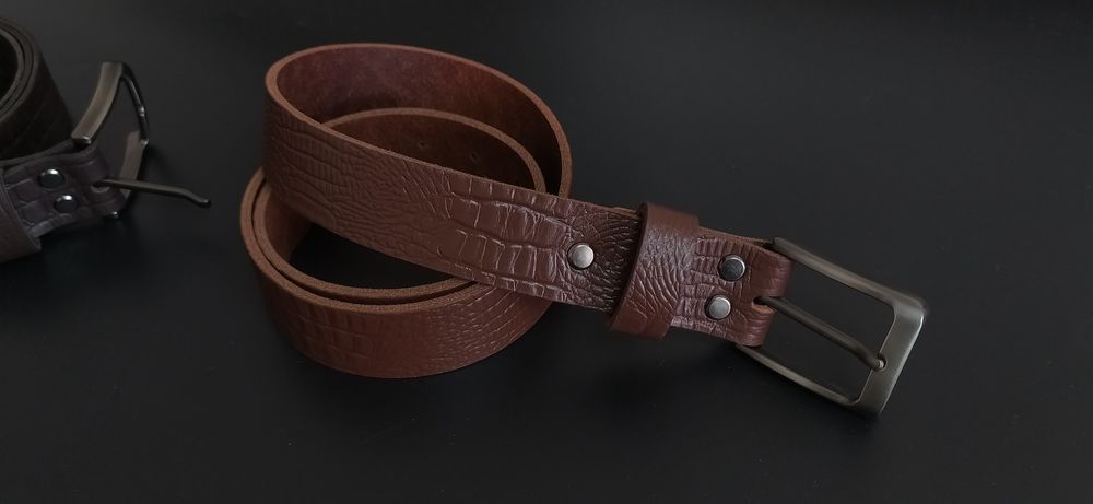 Кожаный ремень мужской, женский | ремінь шкіряний, ручная работа