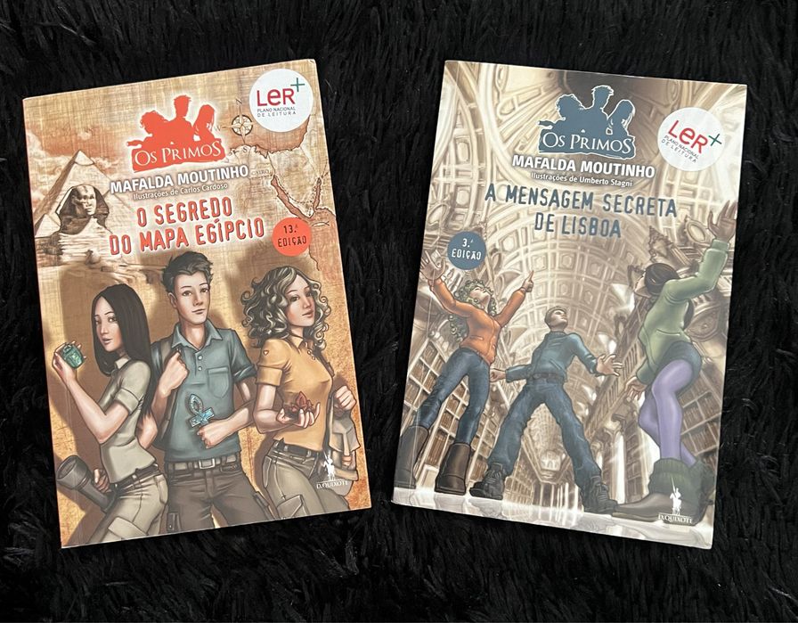 Conjunto Livros Juvenis Coleção “Os Primos” NOVOS