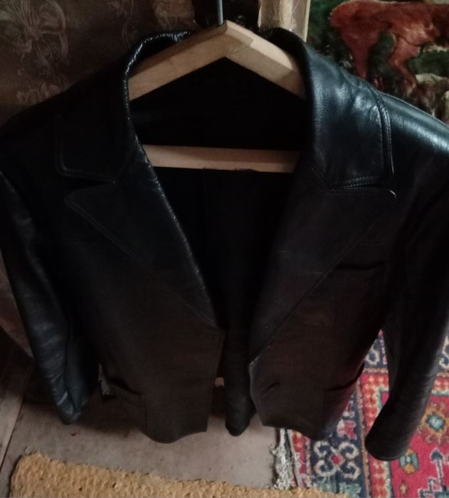 Пиджак женский из натуральной кожи