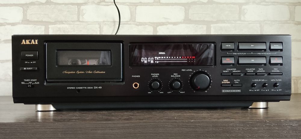 AKAI DX-49 Stereo Cassette Deck  1993