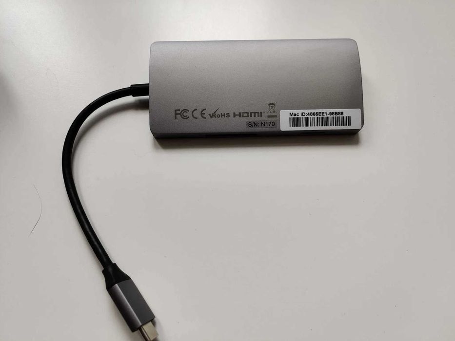 Satechi Adapter 4k With Ethernet V2 Apple Mac