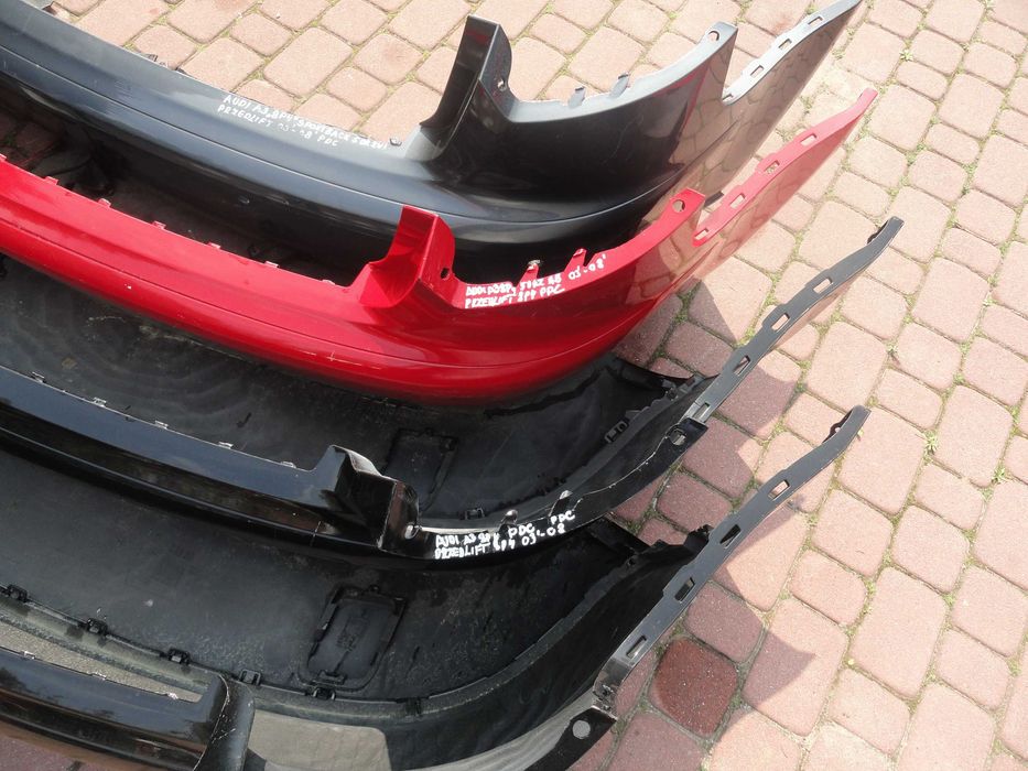 Audi A3 8P4 5D przed lift PDC lub bez Zderzak tył 03-08
