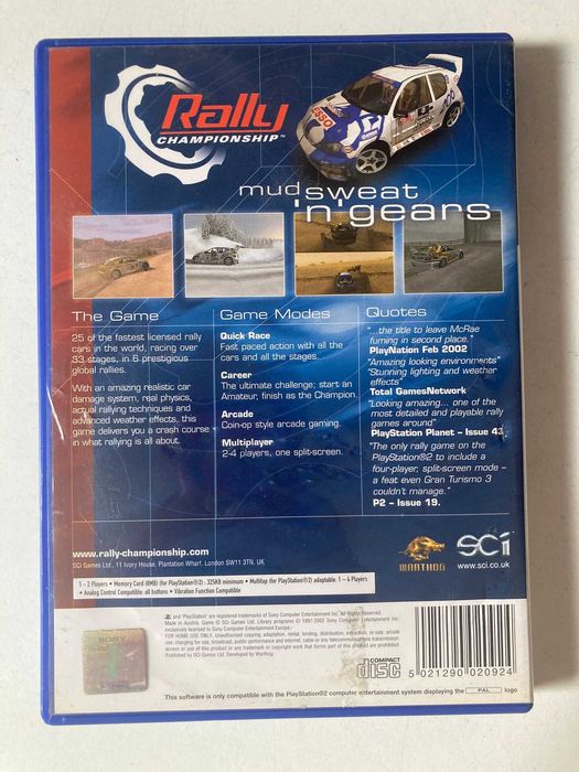 PS2 - Rally Championship