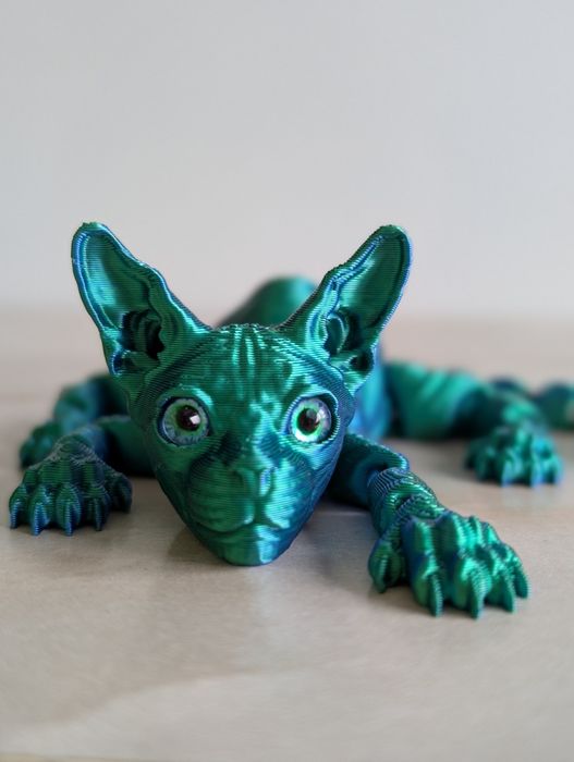 Игрушка антистресс кот сфинкс