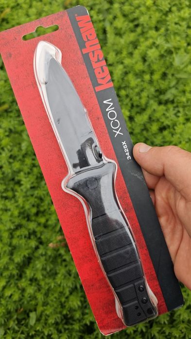 Kershaw XCOM 3425, відмінна якість та механіка складний тактичный ніж