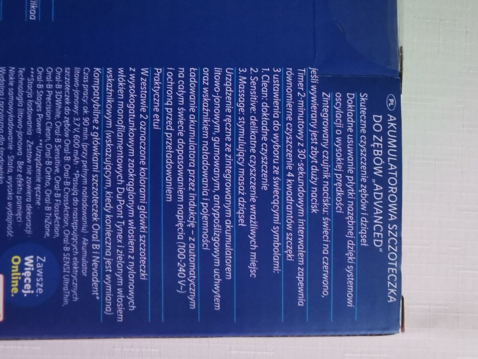 Szczoteczka elektryczna