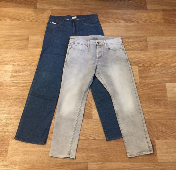 Мужские лёгкие джинсы G-star Raw, Calvin Klein 33