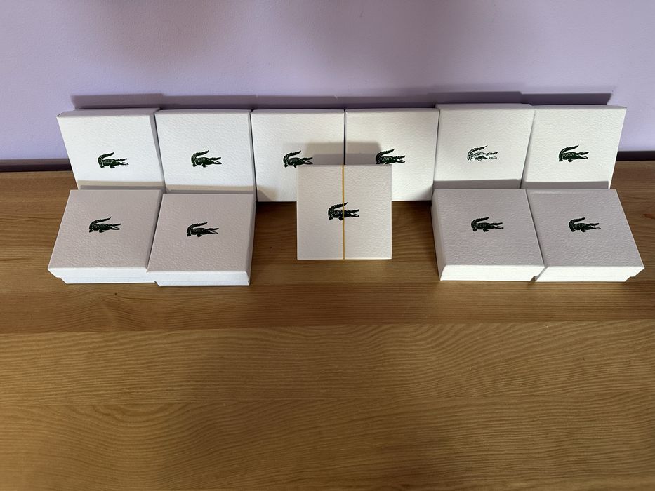 Zestaw bransoletek lacoste