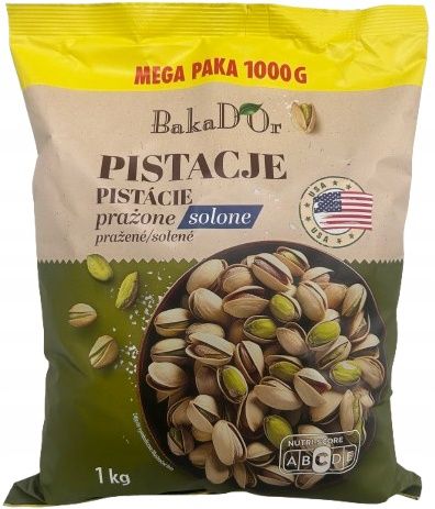 Pistacje prażone solone 3 kg