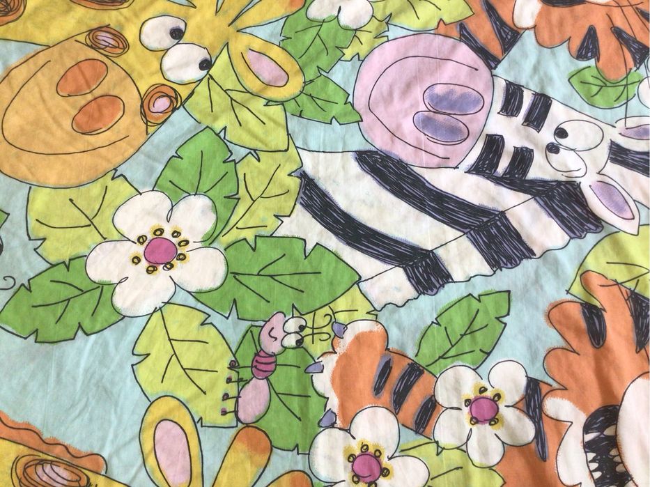 Пододеяльник разноцветный 150*200 см.