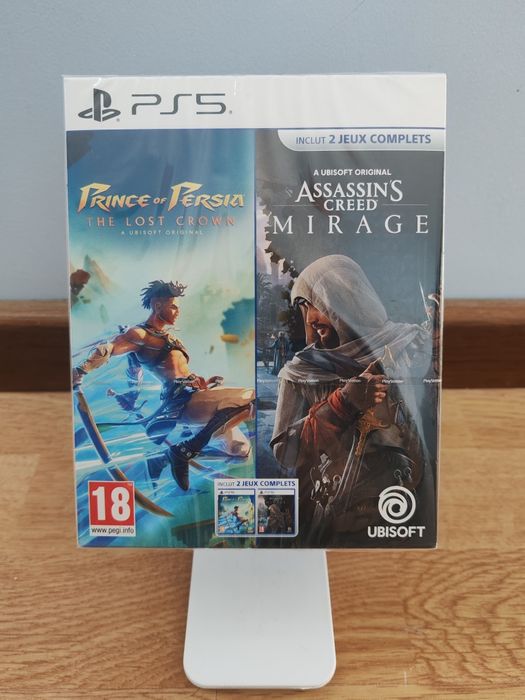 Assassin's Creed Mirage + Prince of Persia the Lost Crown selados
