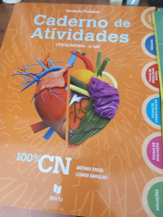 livros de ciências de 9ºano