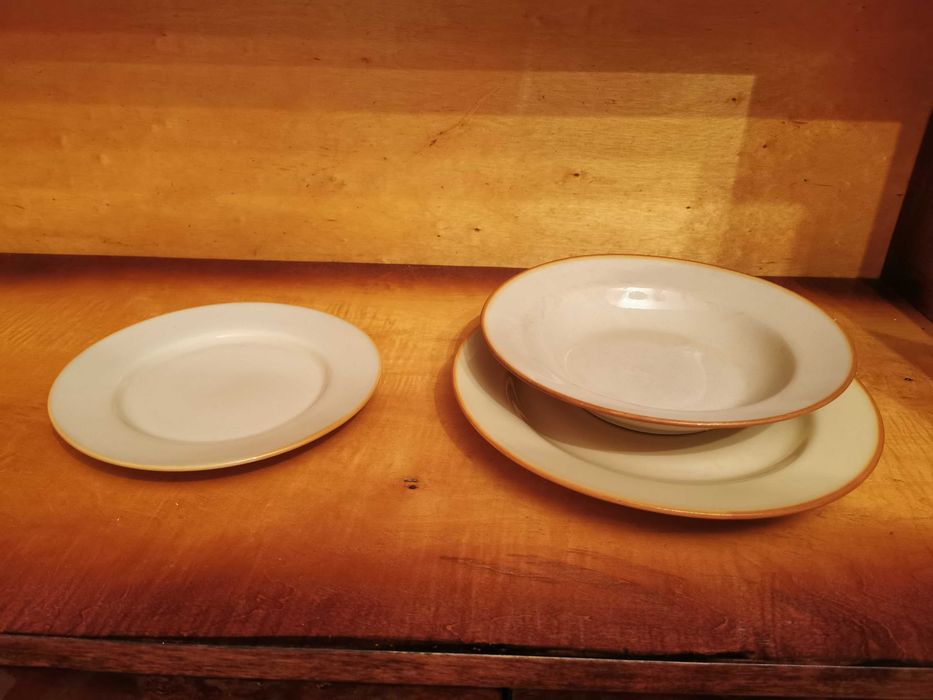Zastawa stołowa porcelitowa Tułowice PRL