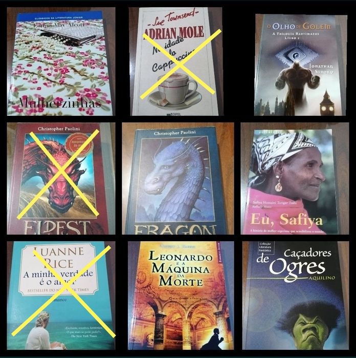 Books, Eragon, John Lennon, The Golem's Eye, Dan Brown