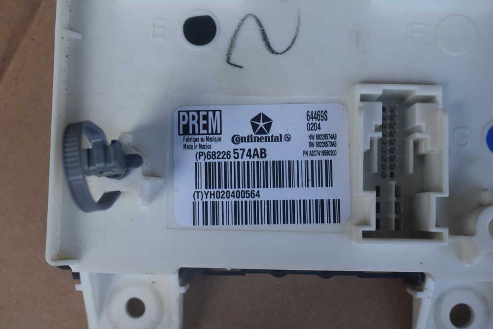 moduł body bcm sterownik FIAT FREEMONT 2.0 M-JET 12R.682.26574AB