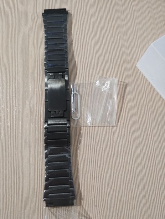 Aergood 22mm Armband Titangrau - Elegancki Pasek Do Zegarka