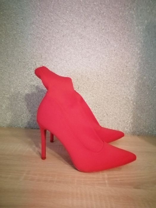 Czerwone botki / kozaczki