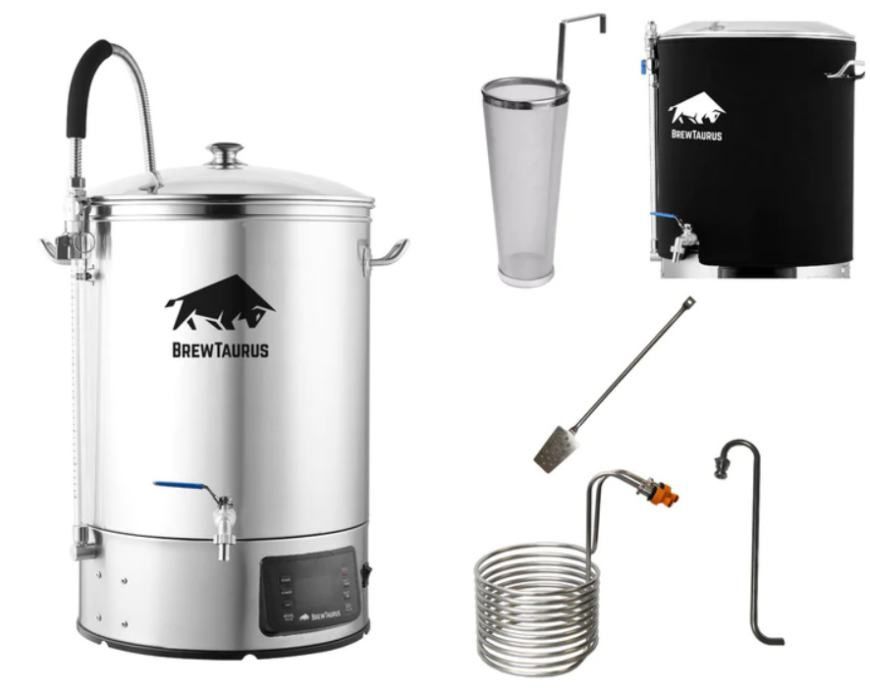 Kit de panela para fazer cerveja