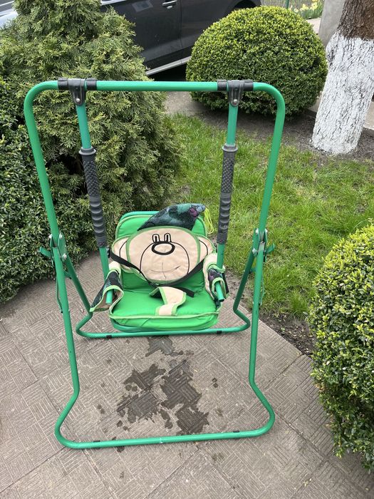 Дитяча гойдалка металева