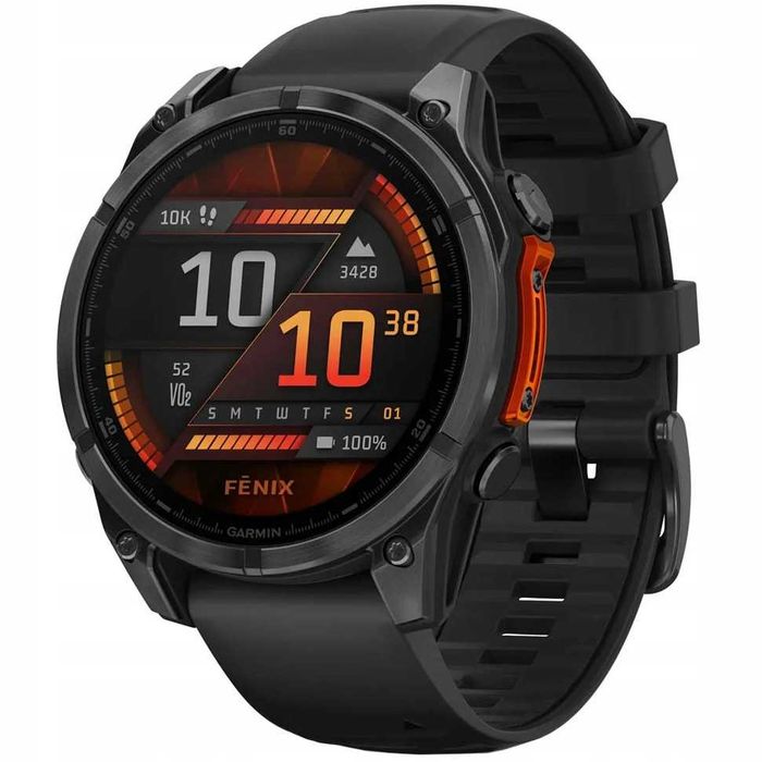 Smartwatch Garmin Fenix 8 AMOLED 47mm Szary (Slate grey)