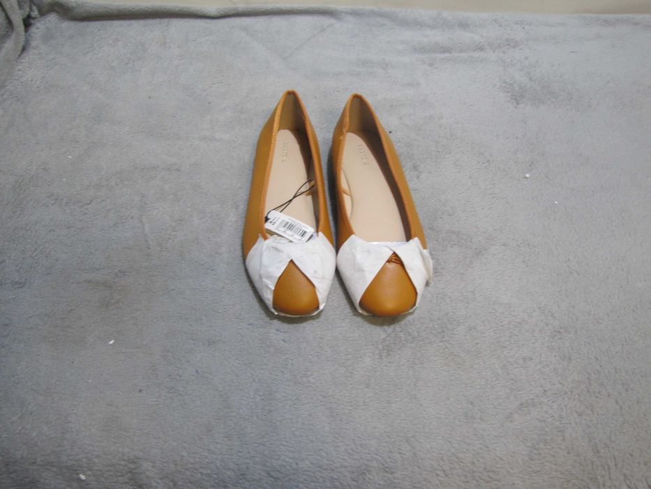 Baleriny buty damskie musztardowe płaskie PARFOIS roz. 36 NOWE