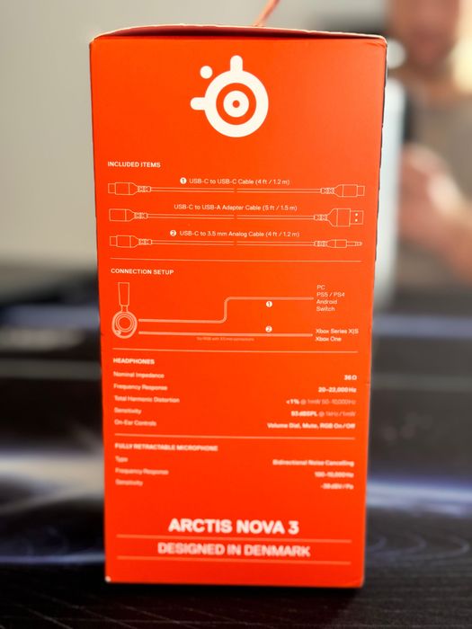 Геймерські навушники STEELSERIES Arctis Nova 3