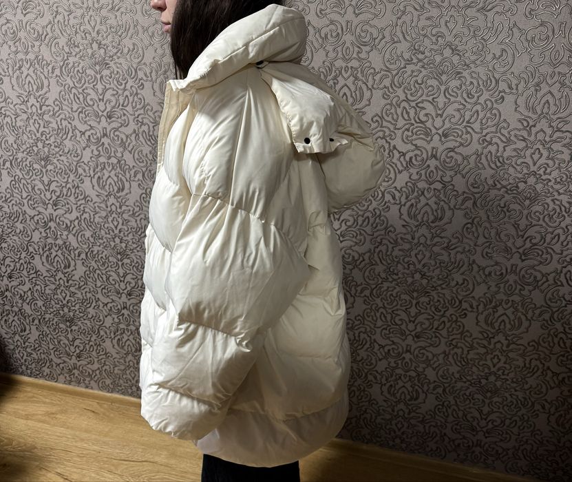 Куртка жіноча, Estro ER00116216 — молочна, зимова